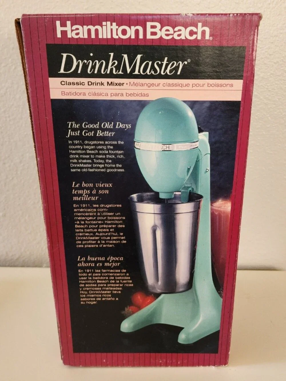 Hamilton Beach Drink Master Model #65250 in Jadeite Jadite Color Brand NEW